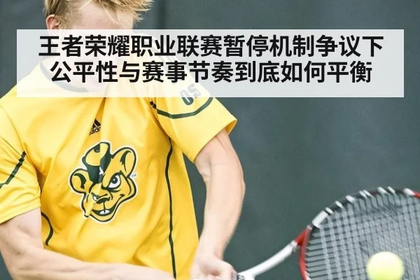 王者荣耀职业联赛暂停机制争议下公平性与赛事节奏到底如何平衡